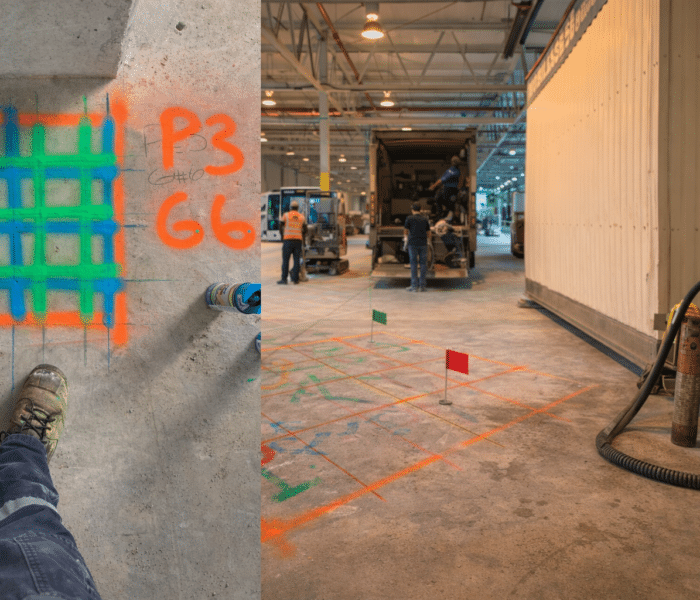 Commercial renovation site in London